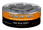 Load image into Gallery viewer, SIGNUM PRO Wet Grip Soft Jar Grey Overgrip