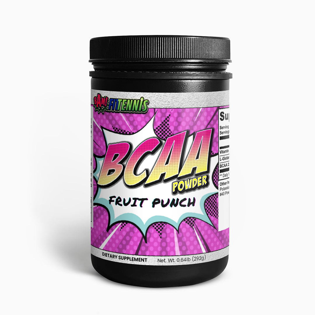 BAM FITennis BCAA Powder (Fruit Punch)
