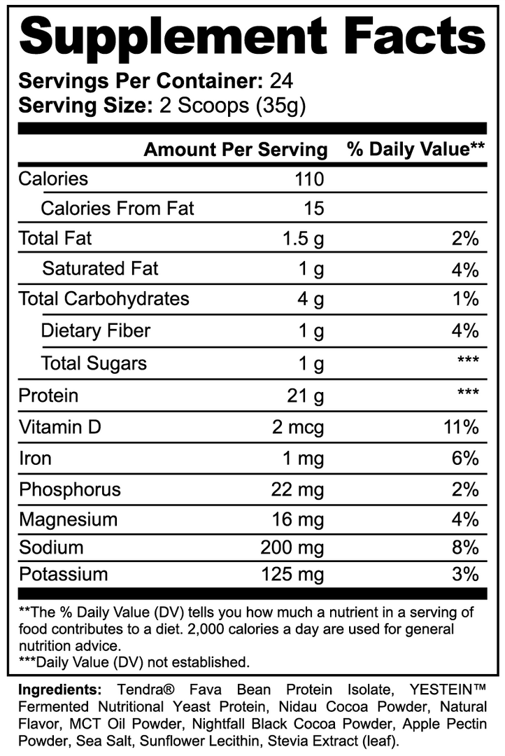 BAM FITennis Plant Protein (Chocolate)