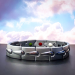 Load image into Gallery viewer, Briochi Sterling EMF Bracelet
