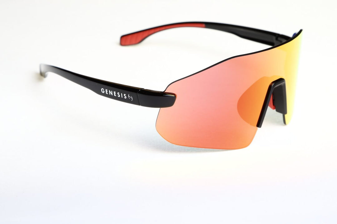 GENESIS BUENOS AIRES SUNGLASSES BLACK ORANGE 2026 LINE