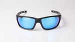 Load image into Gallery viewer, GENESIS HOUSTON SUNGLASSES BLACK BLUE 2024 SPORTS LINE
