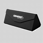 Load image into Gallery viewer, GENESIS HOUSTON SUNGLASSES BLACK BLUE 2024 SPORTS LINE
